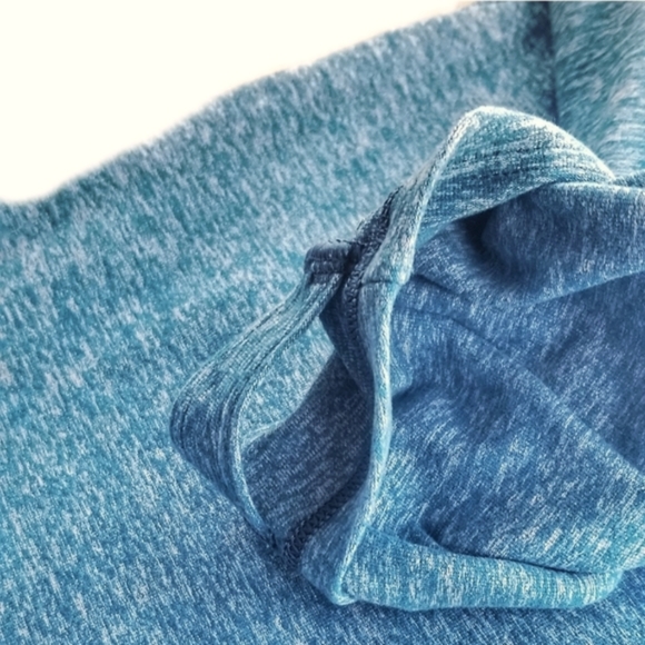 Lululemon \ Men's Surge Warm LS T Shirt /Large / Heathered Pewter Blue - Picture 3 of 8